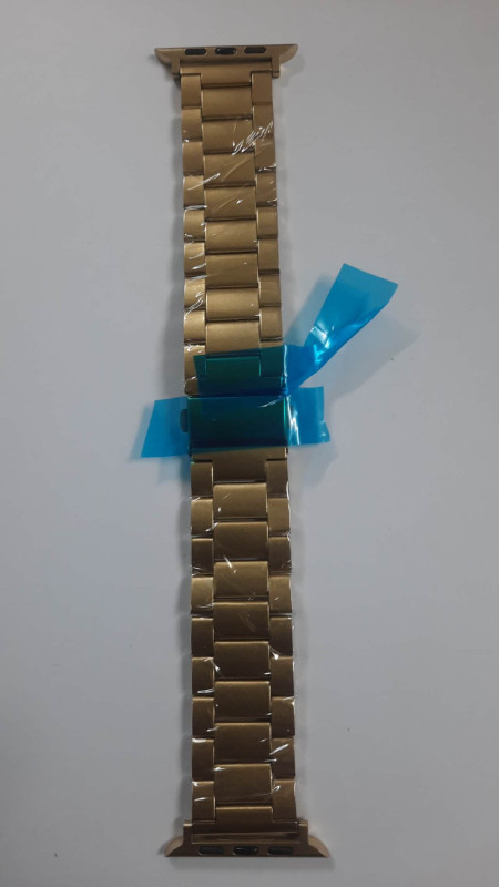 WATCH BAND, STEEL CHAIN GOLDEN COLOR