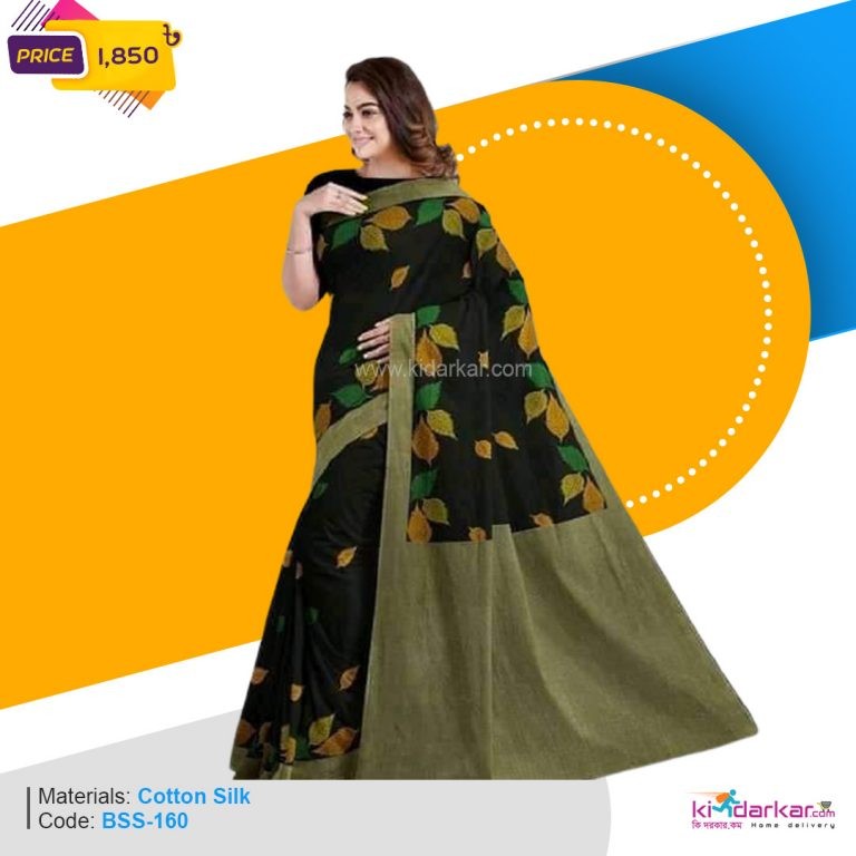 Tangail Cotton Silk Saree (BSS-160)