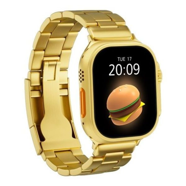 X8 Ultra Max Smart Watch, Golden Edition