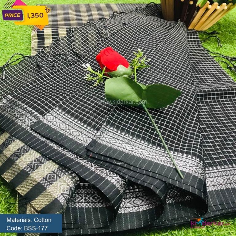 Tangail Cotton Saree (BSS-177)